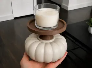 Halloween/Autumn/Fall Pumpkin Candle Stand