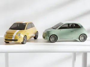 Fiat 500 Classic Car Model 3D Printable