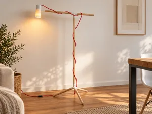 Scandinavian-Style Floor Lamp (Budget-Friendly)
