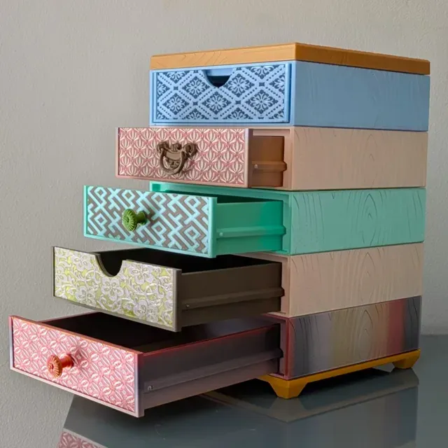 Stackable Narrow Drawers Modular Organizer — Фото 2 из 8