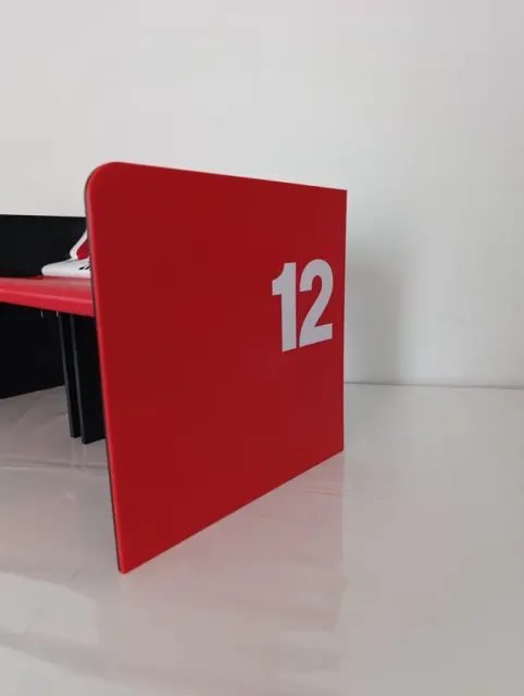 Ayrton Senna McLaren MP4/4 F1 Rear Wing 46x25x25cm — Фото 5 из 6