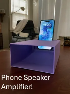 Phone Speaker Amplifier