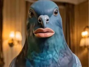 Viral AI Pigeon Meme