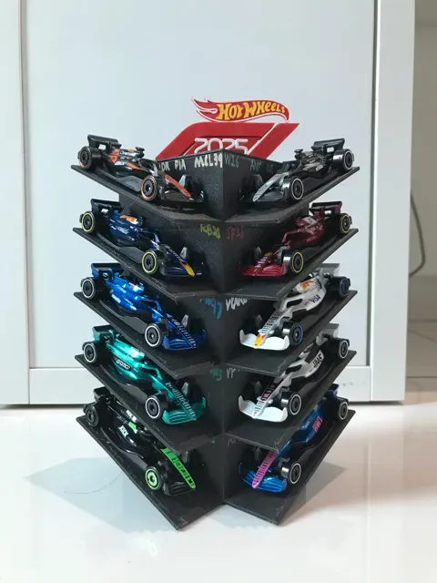 F1 Model Car Display Stand-Add On With Logo & 2025 — Фото 2 из 4