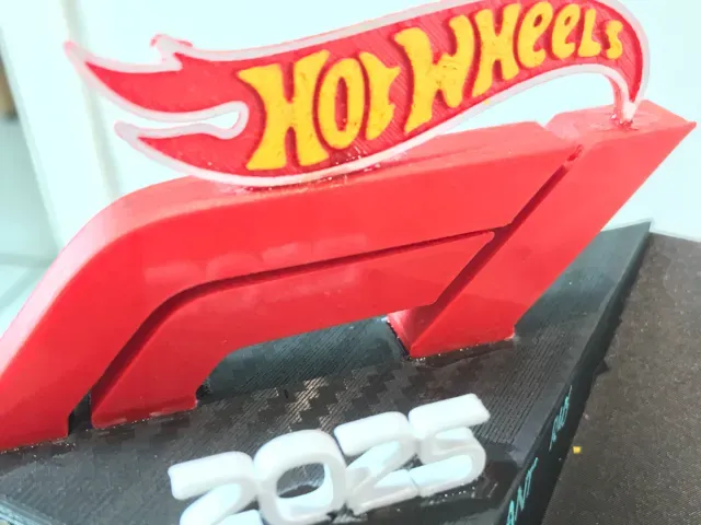F1 Model Car Display Stand-Add On With Logo & 2025