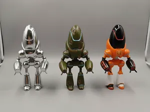 Fallout Protectron – Multi-part 3D Printable Model