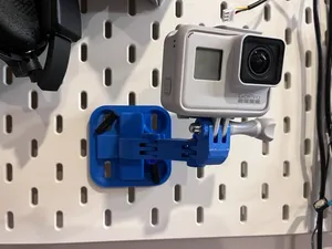 GoPro Ikea Skadis Magnetic Swivel Mount