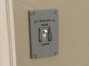 Sci-fi Light Switch Cover (Raise Shields, etc)