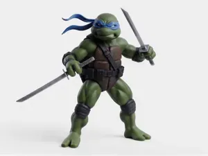 Leonardo TMNT Chibi Figurine