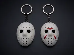 Jason Hockey Mask Keychain