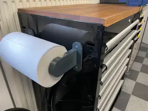 under mounted paper towel holder