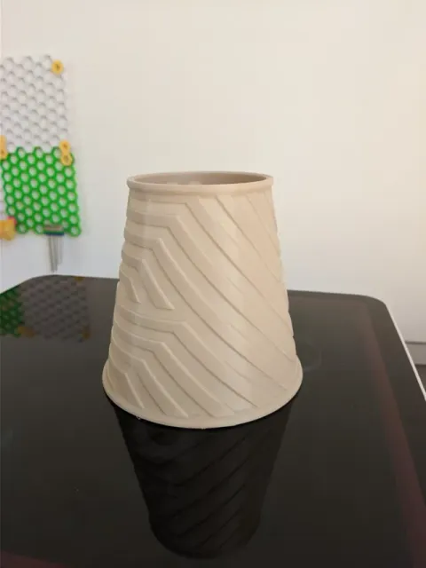 Seamless Lines Lampshade — Image 4 of 5