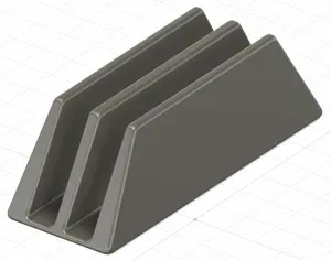 Dual Vertical Laptop Holder