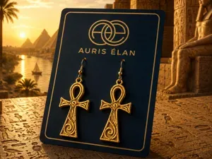 Eternal Ankh Earrings
