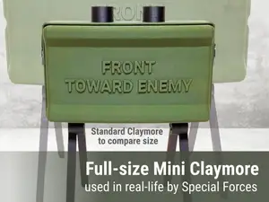 Life-size Mini Claymore used by Special Forces