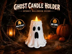 Ghost Candle Holder – Halloween Tea Light Holder