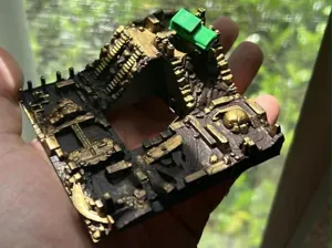 Micro Jeep Crawler Track Diorama