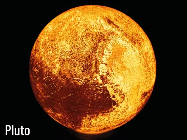 Solar System Lithophane Planet Lamps - ⌀205mm — Фото 16 из 17
