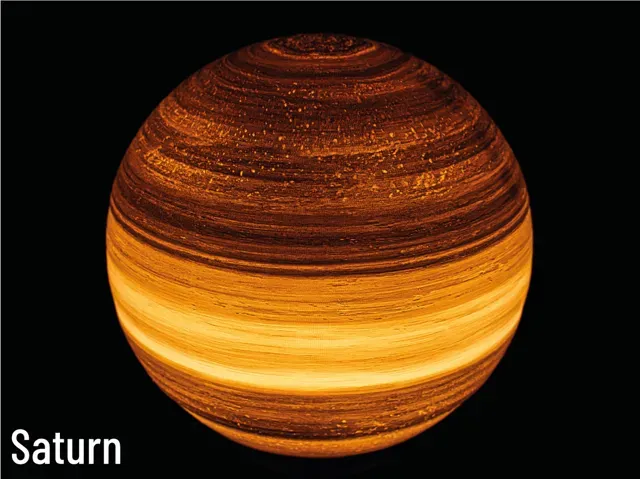 Solar System Lithophane Planet Lamps - ⌀205mm — Фото 17 из 17