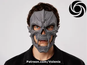 Skeleton Mask Wearable Cosplay