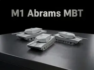 M1 Abrams MBT Mini Tank