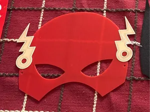 Flash ,super hero,mask, DC, carnival, costume ball