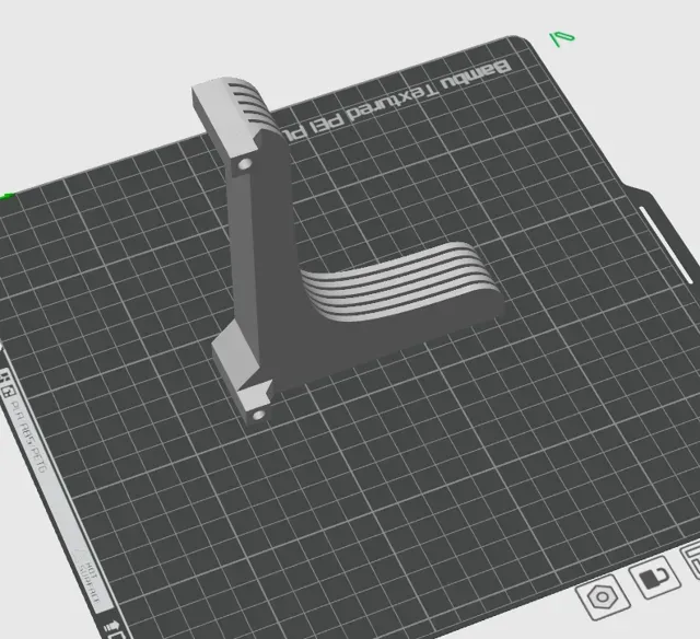 Build plate holder - side mounting, 5 plates — Image 2 of 6