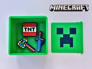 Minecraft Creeper Storage Box