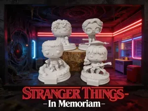 Stranger Things - In Memoriam - Chibi Set