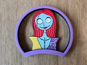 Halloween Nightmare Sally Disney ear for headband
