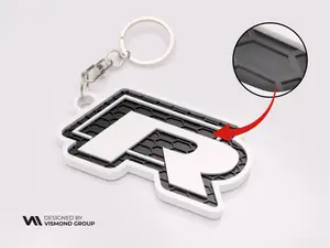 Volkswagen R Keychain