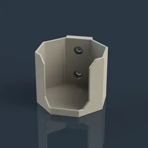 Cup holder for sim rig 8040