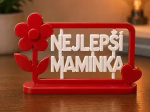 Mother’s Day Gift Easy 3D Print Decor color