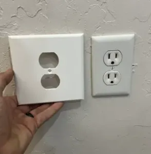 Over Sized Single Outlet Cover