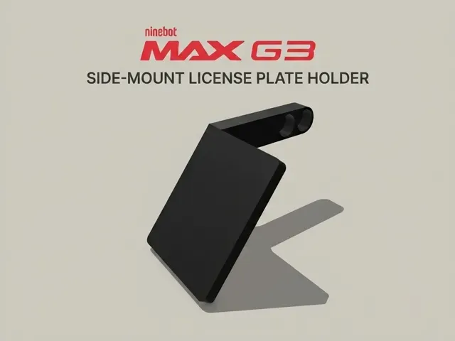 Max G3 Side License Plate holder