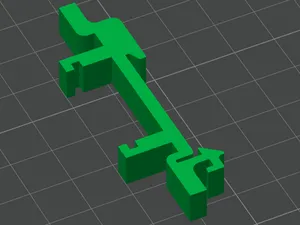 DIN rail 3 cm PCB mount