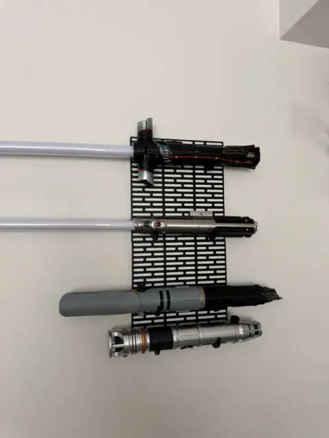 Star Wars Lightsaber Wall Mount will drill guide — Image 3 of 4