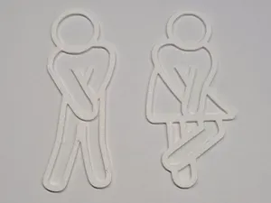 Restroom Door Signs
