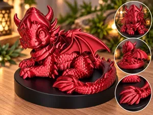 Kleiner Fantasy-Drache – Süßer Drache