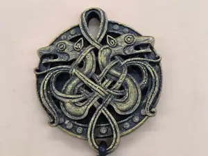 Wikinger Drachen-Amulett