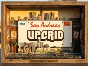 San Andreas Custom License Plate