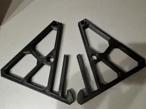 Vertical laptop stand+slot for portable monitor