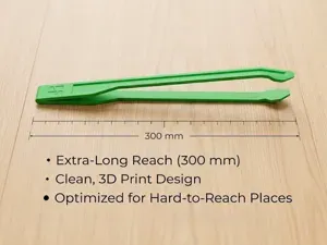 Tweezer EXTRA LONG 300mm 12" LONG Tong