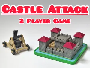 Castle Attack – 2-Player Castle Siege Game!