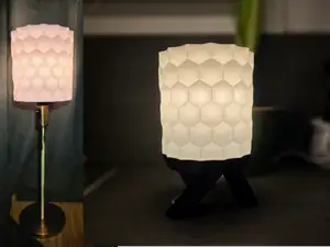 Honeycomb / Hexagonal Lamp for E14 and E27!