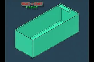 Gridfinity 5x2x10 Bin | Lable | Gridfinity | Deskorganizer | Tool | select2stertPrint