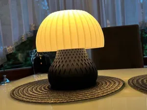 Mushroom lamp (E27 bulb)