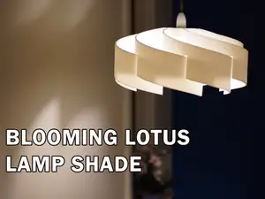 Blooming Lotus Lamp Shade