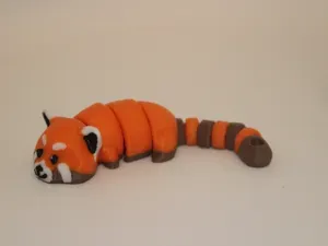 flexi print in place red panda