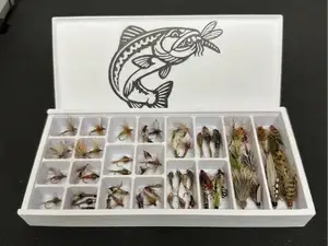 Fishing Fly tackle Box - Trout Fishing custom box